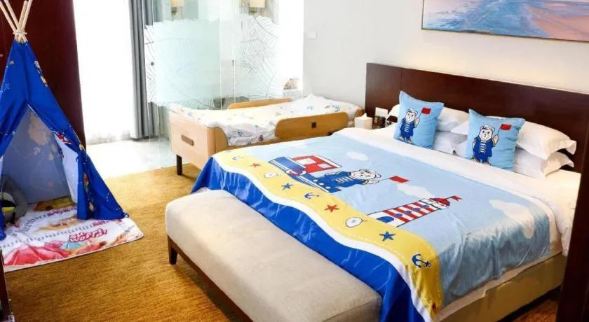 Bed in New Century Hotel Nanjing