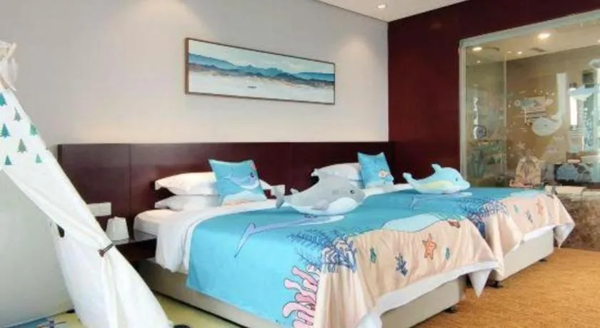 Bed in New Century Hotel Nanjing