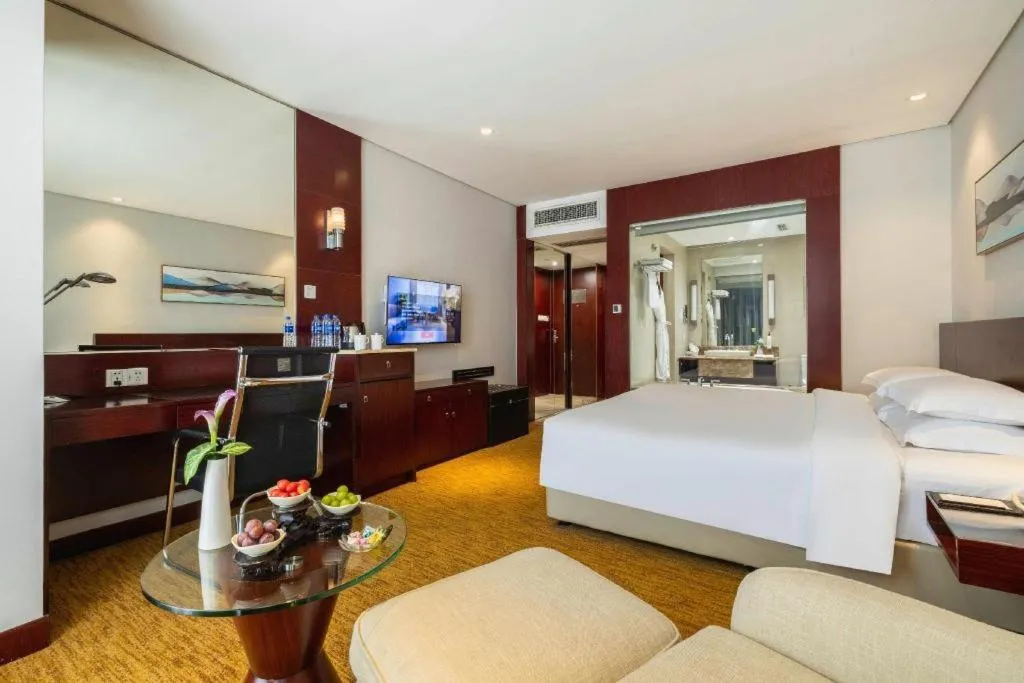 Bed in New Century Hotel Nanjing