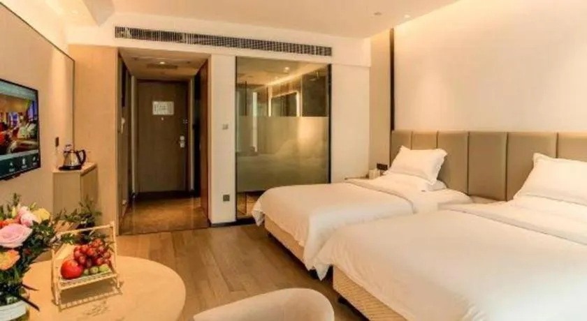 Bed in New Century Hotel Nanjing