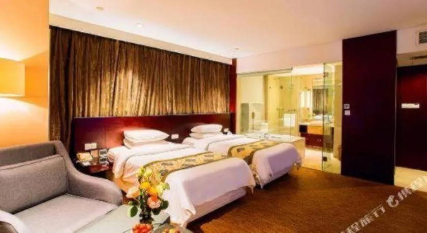 Bed in New Century Hotel Nanjing