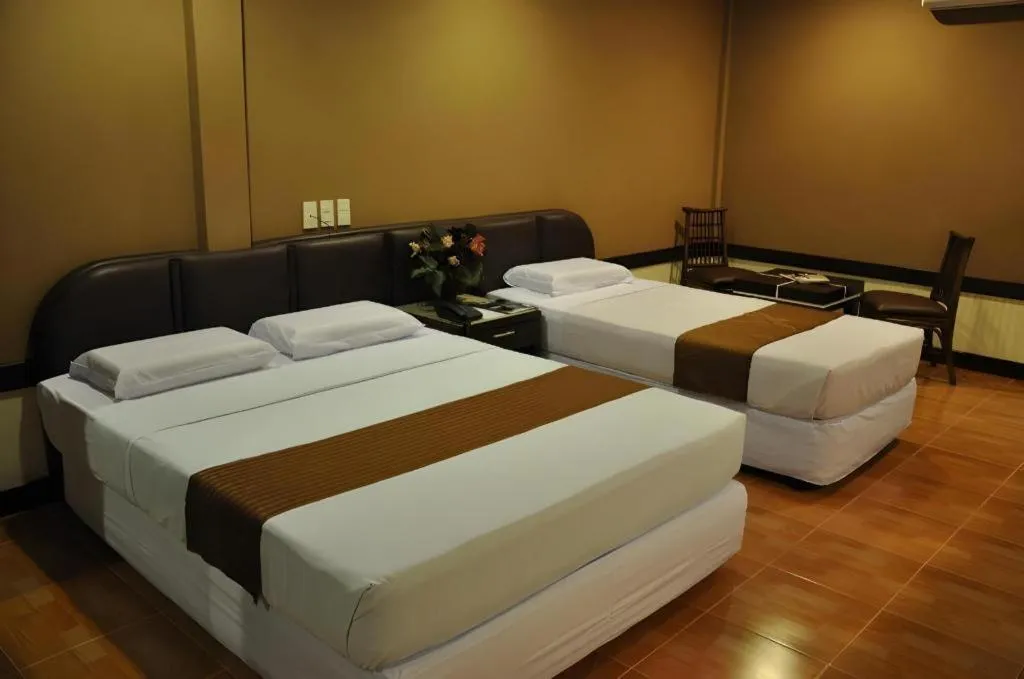 Bed in Holiday Spa Hotel