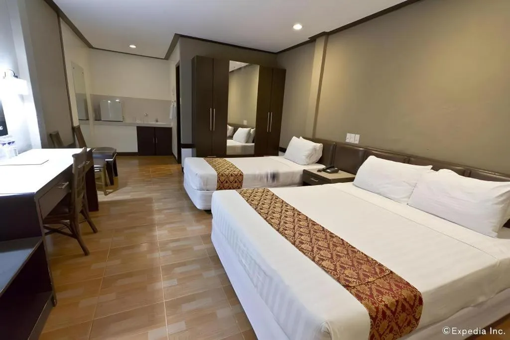 Bed in Holiday Spa Hotel