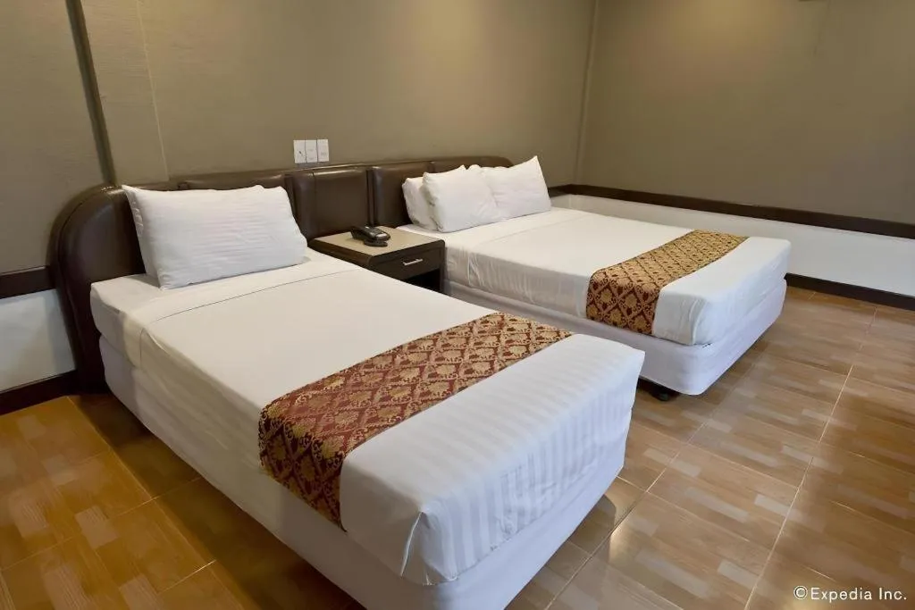 Bed in Holiday Spa Hotel