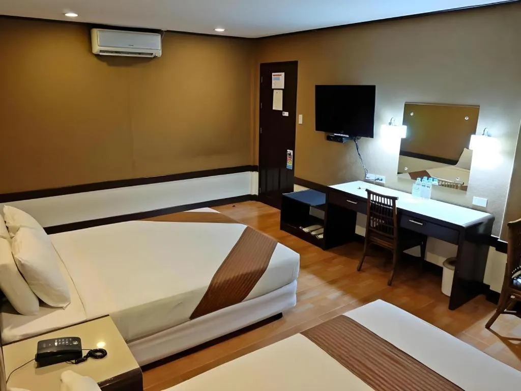 Bed in Holiday Spa Hotel