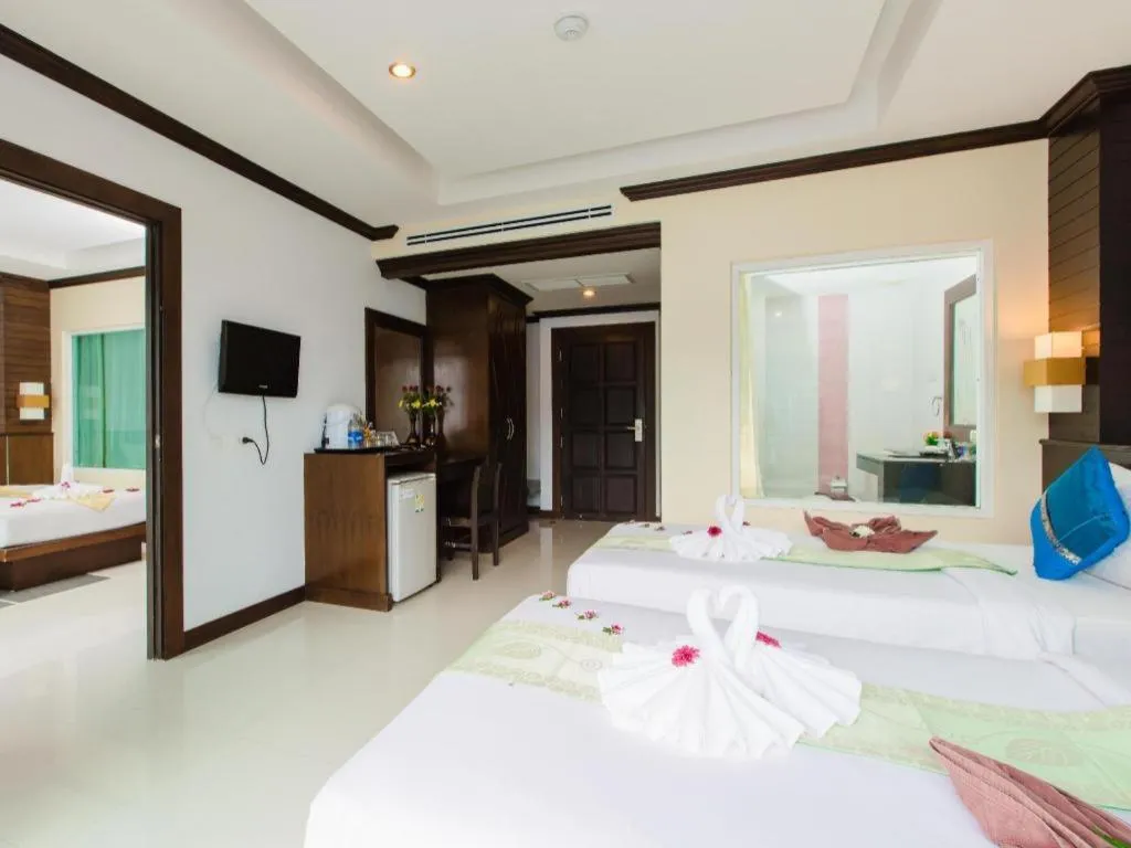 Bed in Azure Bangla Phuket