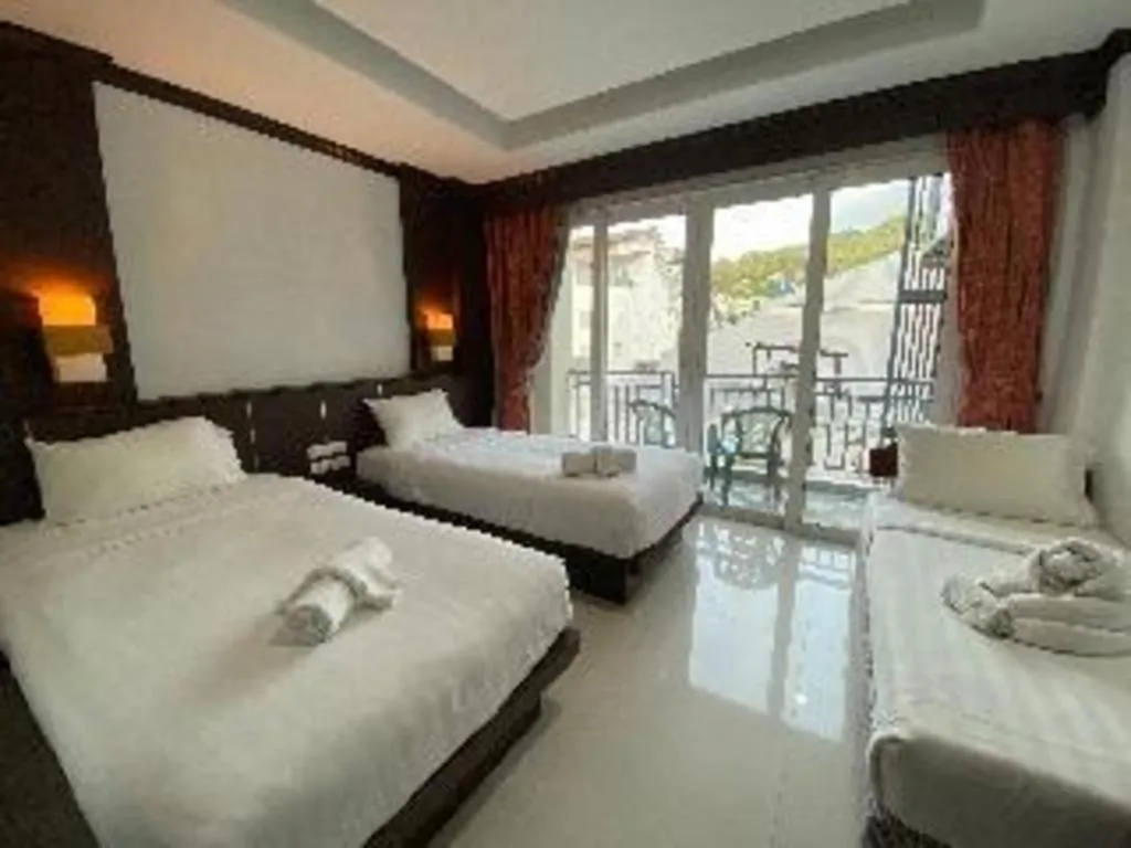 Bed in Azure Bangla Phuket