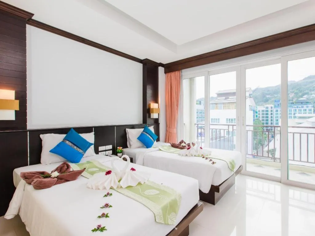 Bed in Azure Bangla Phuket