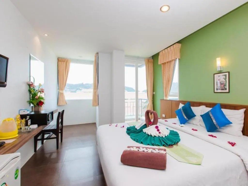 Bed in Azure Bangla Phuket