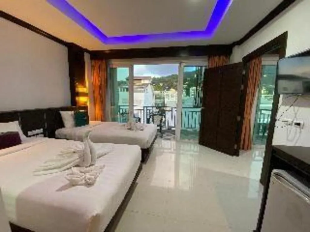 Bed in Azure Bangla Phuket