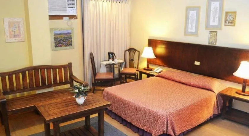 Bed in Subic Park Hotel
