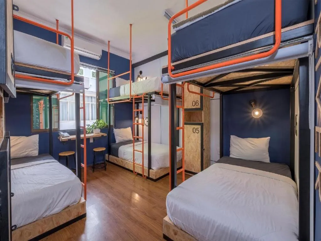 Bed in Blue River Hotel