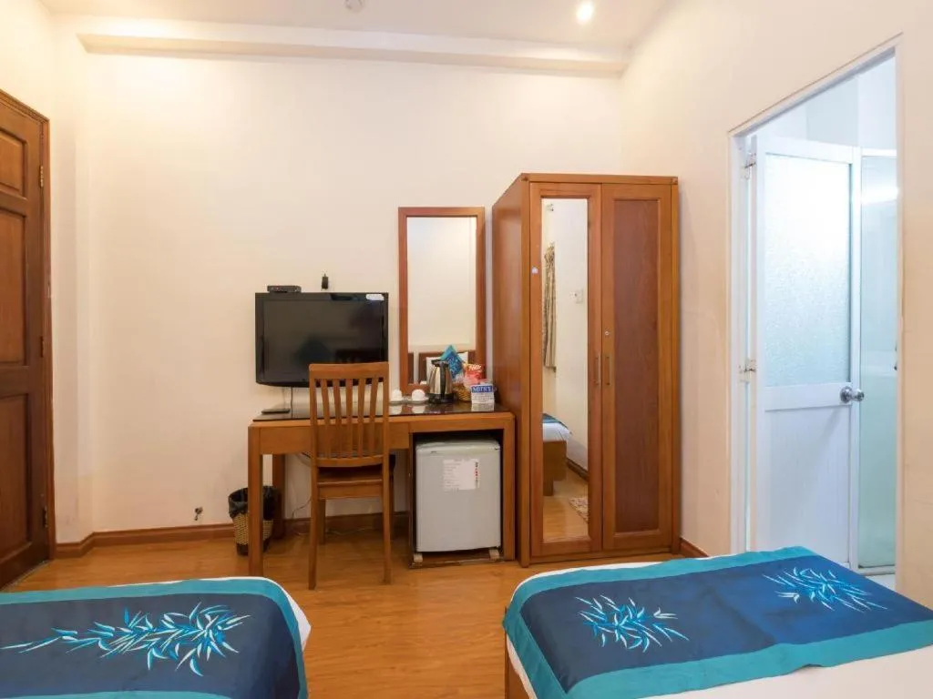 Bed in Blue River Hotel