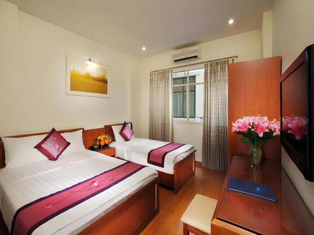 Bed in Blue River Hotel