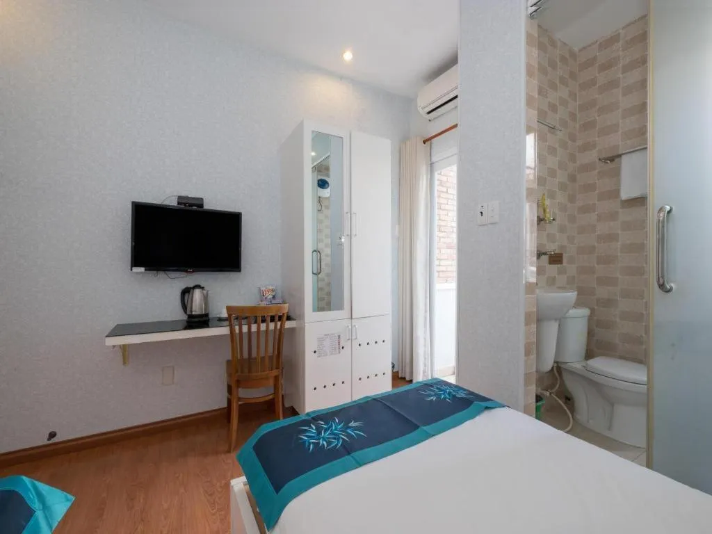 Bed in Blue River Hotel