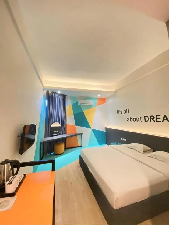 Bed in Alexander Hotel Tegal