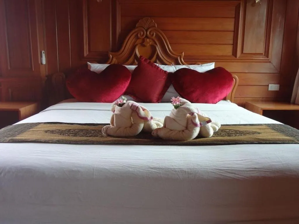 Bed in Ngamta Hotel