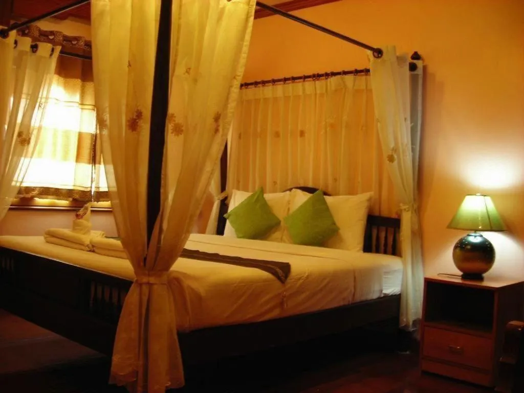 Bed in Ngamta Hotel