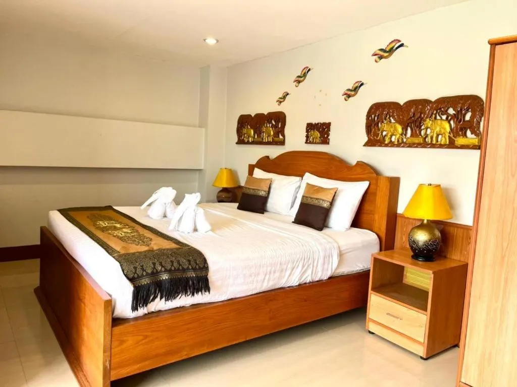 Bed in Ngamta Hotel