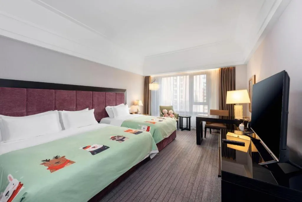 Bed in Shenyang Haiyun Jinjiang International Hotel