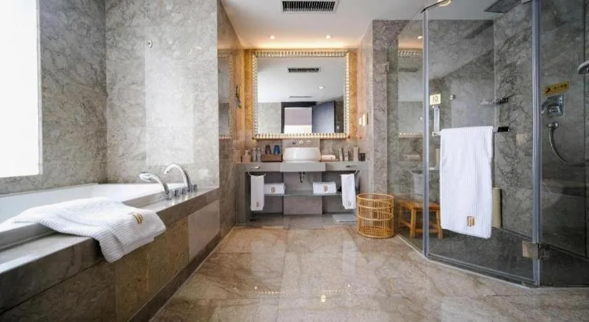 Bed in Shenyang Haiyun Jinjiang International Hotel