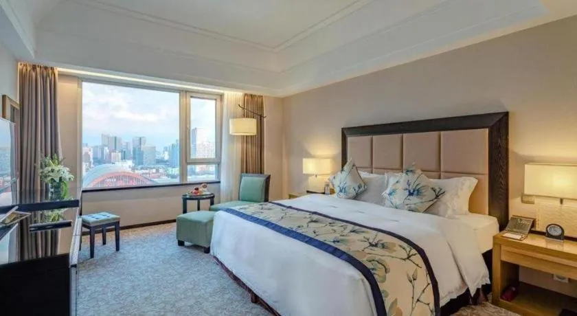 Bed in Shenyang Haiyun Jinjiang International Hotel