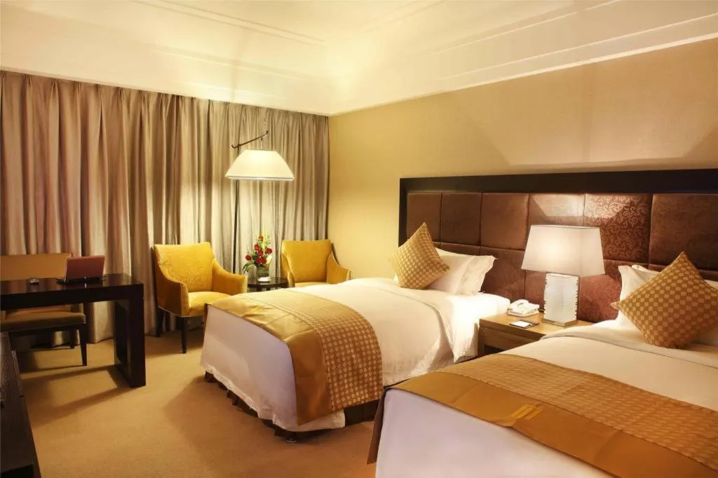 Bed in Shenyang Haiyun Jinjiang International Hotel