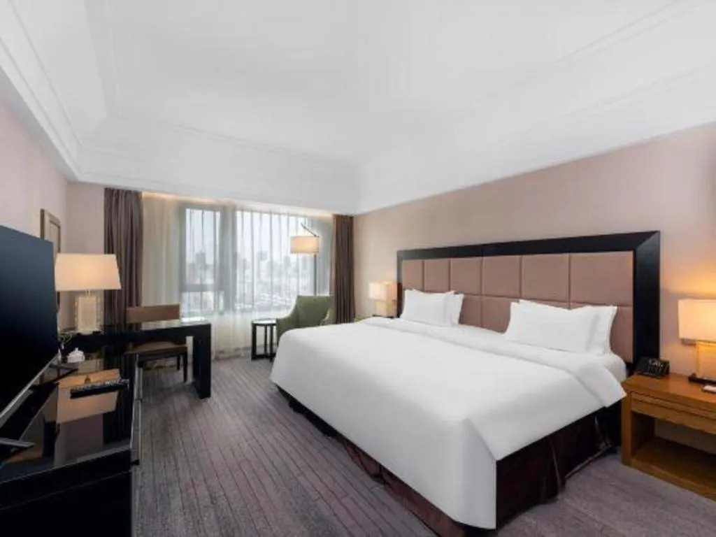 Bed in Shenyang Haiyun Jinjiang International Hotel