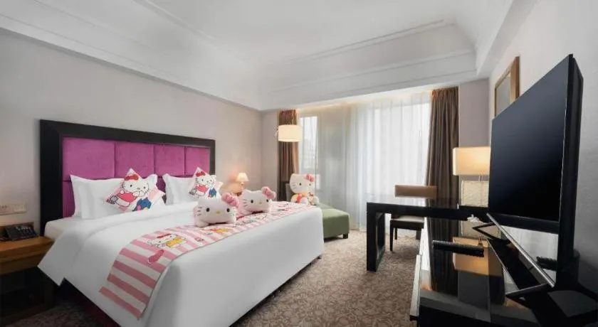 Bed in Shenyang Haiyun Jinjiang International Hotel