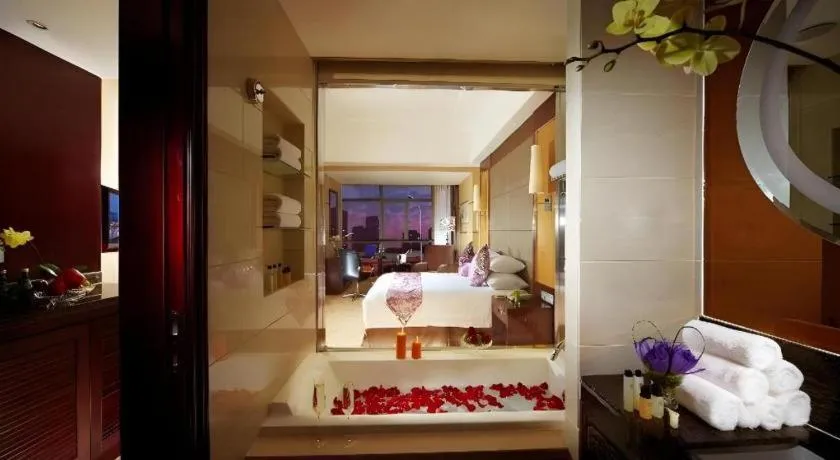 Bed in Gaosu New Century Hotel International Anhui