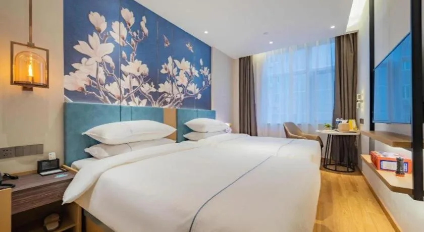 Bed in Jinjiang Inn Xian Mingguang Road