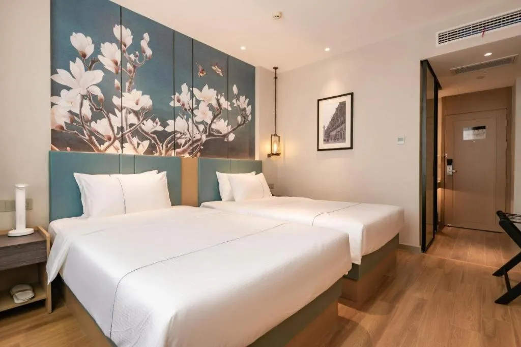 Bed in Jinjiang Inn Xian Mingguang Road