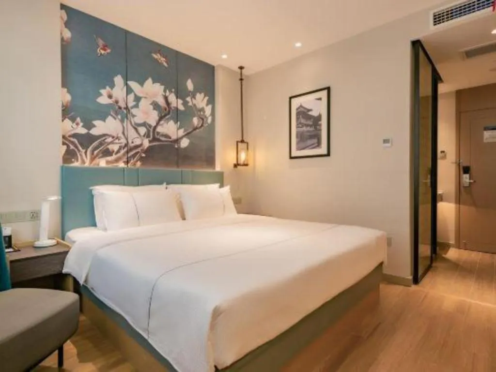 Bed in Jinjiang Inn Xian Mingguang Road