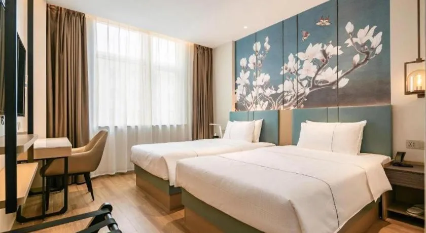 Bed in Jinjiang Inn Xian Mingguang Road