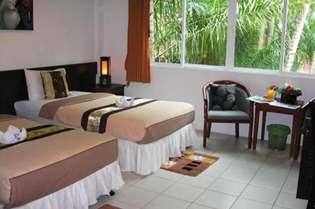 Bed in The Nice Patong Hotel