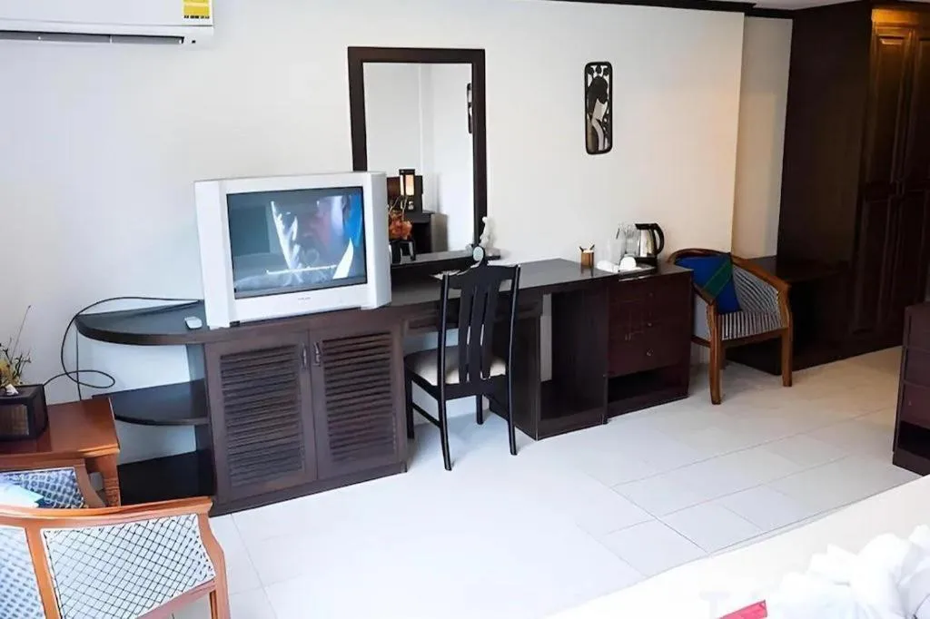 Bed in The Nice Patong Hotel