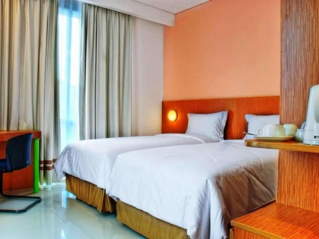 Bed in Pomelotel Patra Kuningan Jakarta