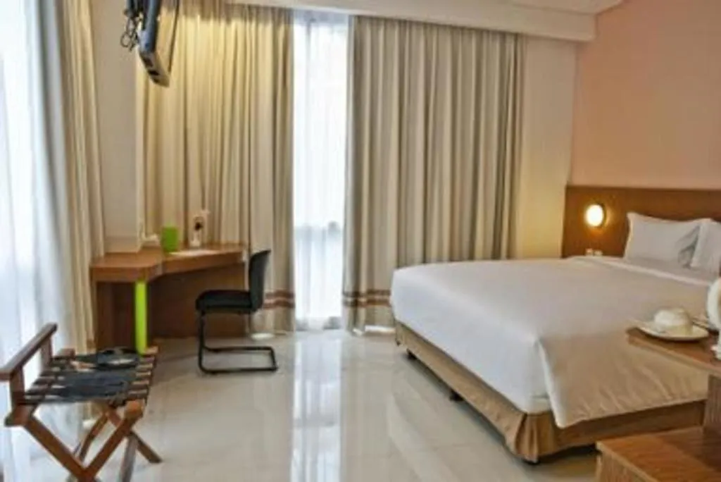 Bed in Pomelotel Patra Kuningan Jakarta