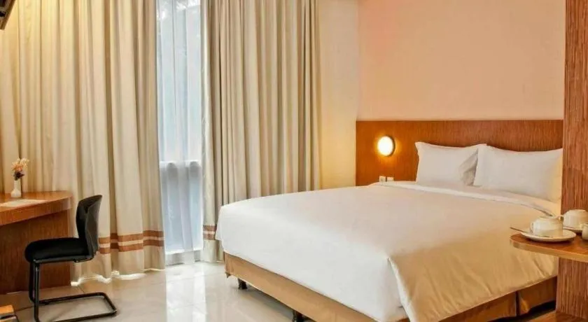 Bed in Pomelotel Patra Kuningan Jakarta