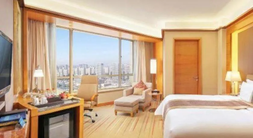 Bed in Howard Johnson by Wyndham Sunshine Plaza Ningbo
