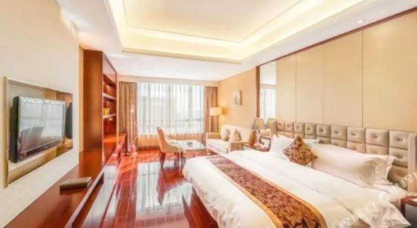 Bed in Howard Johnson by Wyndham Sunshine Plaza Ningbo