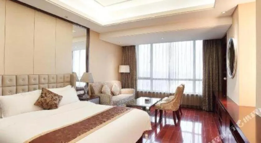 Bed in Howard Johnson by Wyndham Sunshine Plaza Ningbo