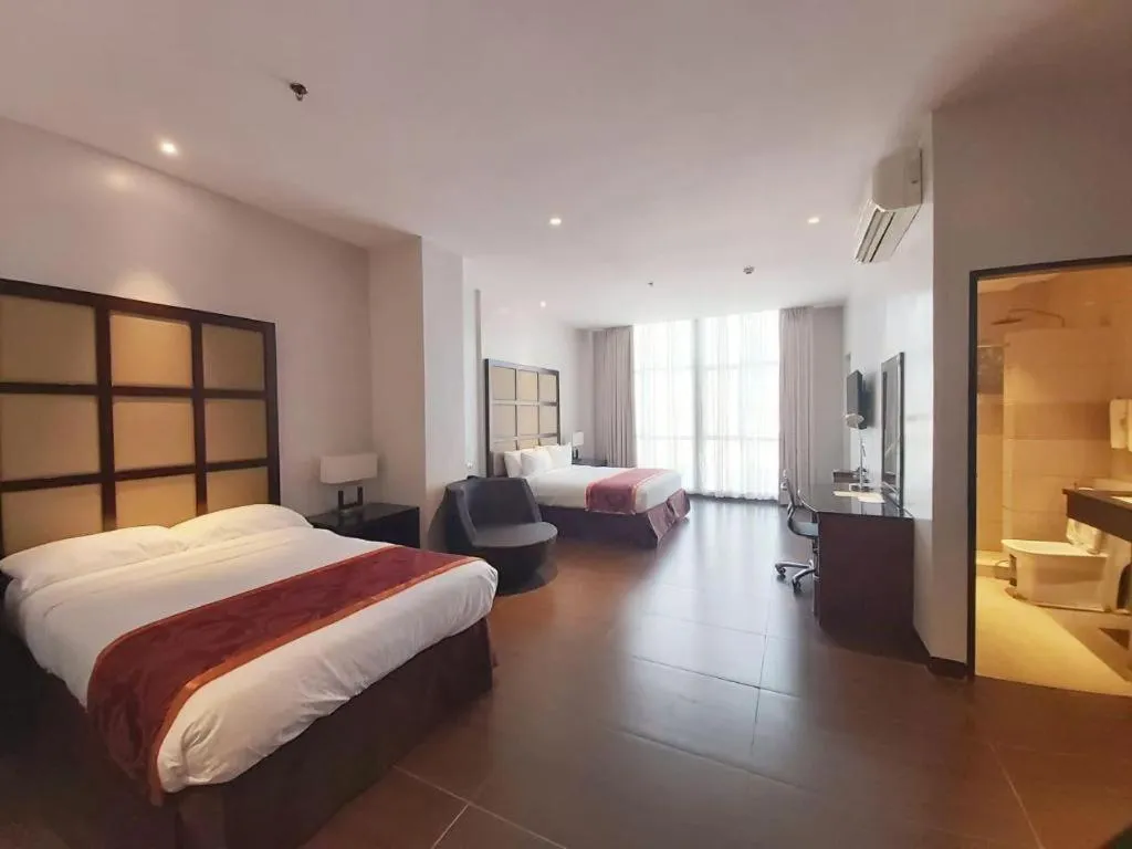 Bed in Avenue Suites