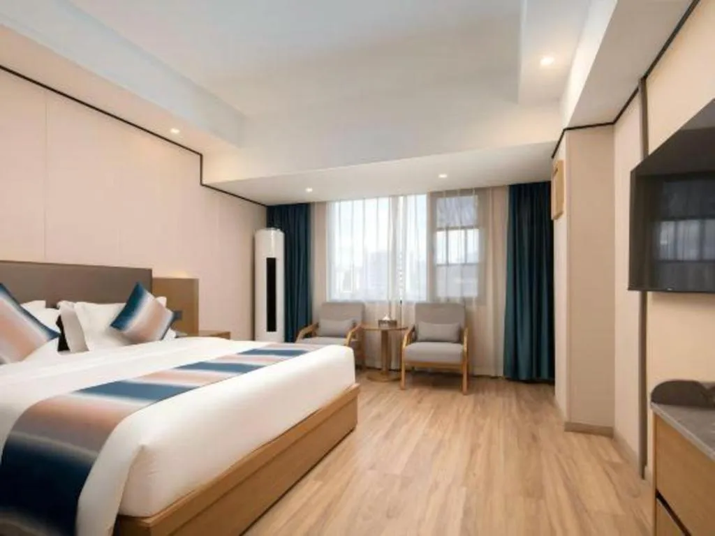 Bed in Zhangjiajie Fulante News Business Hotel