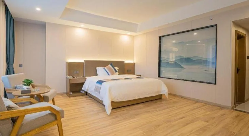 Bed in Zhangjiajie Fulante News Business Hotel