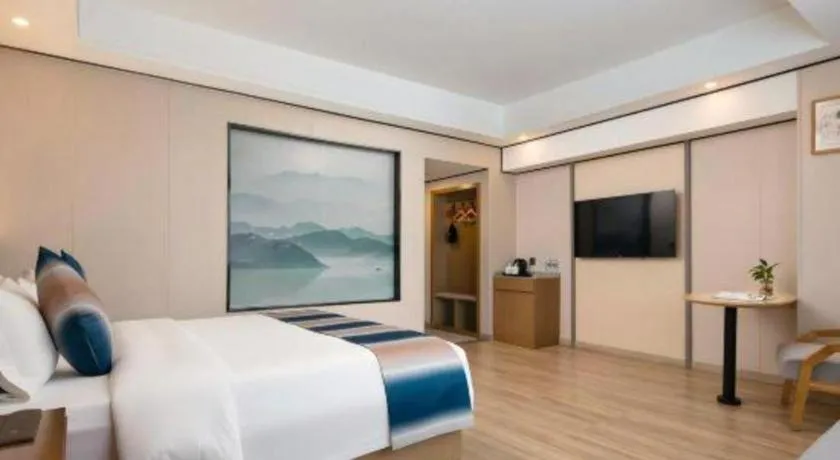 Bed in Zhangjiajie Fulante News Business Hotel