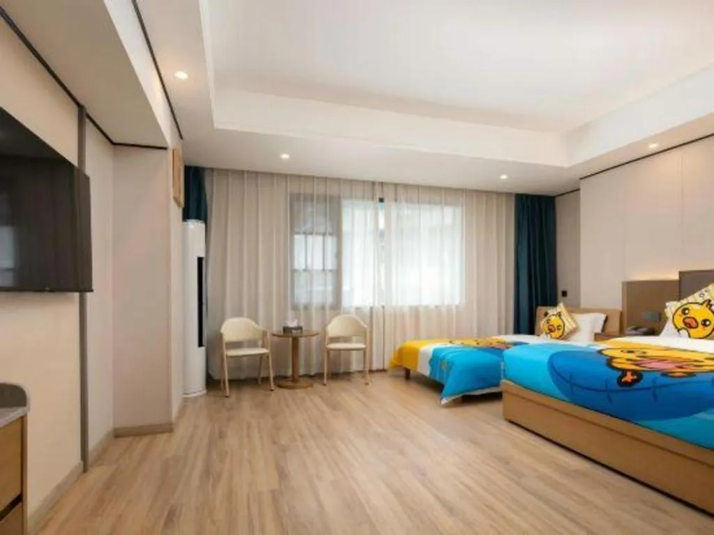 Bed in Zhangjiajie Fulante News Business Hotel