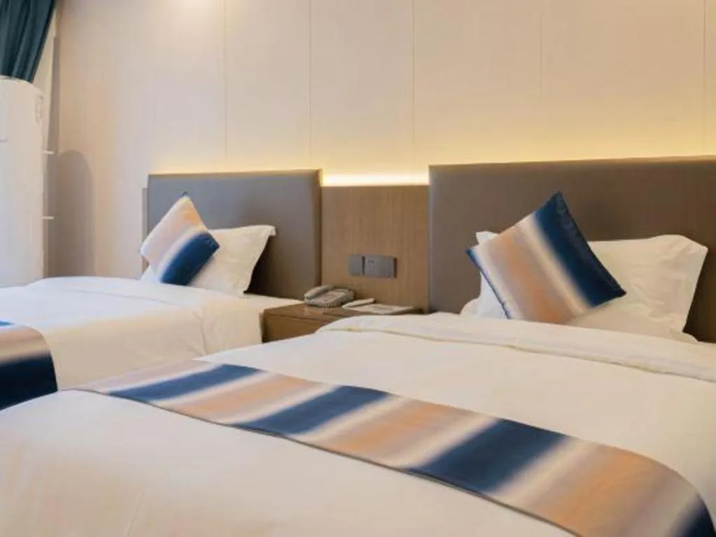 Bed in Zhangjiajie Fulante News Business Hotel