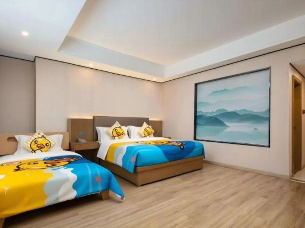 Bed in Zhangjiajie Fulante News Business Hotel