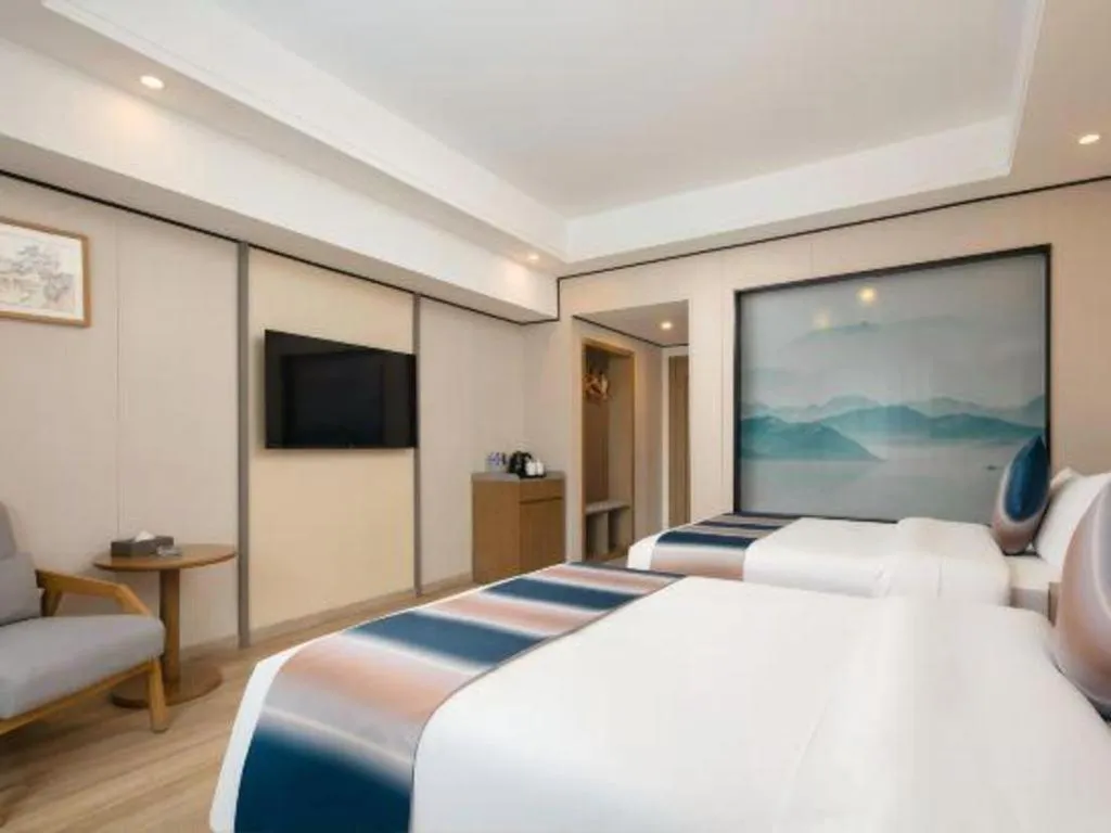 Bed in Zhangjiajie Fulante News Business Hotel